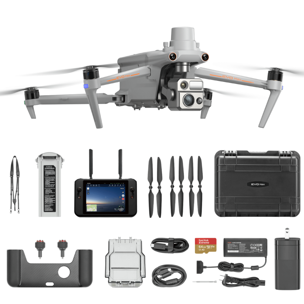 2024 Autel Evo Max 4T + 4T RTK Module Mapping 8K Drone with Smart Controller V3