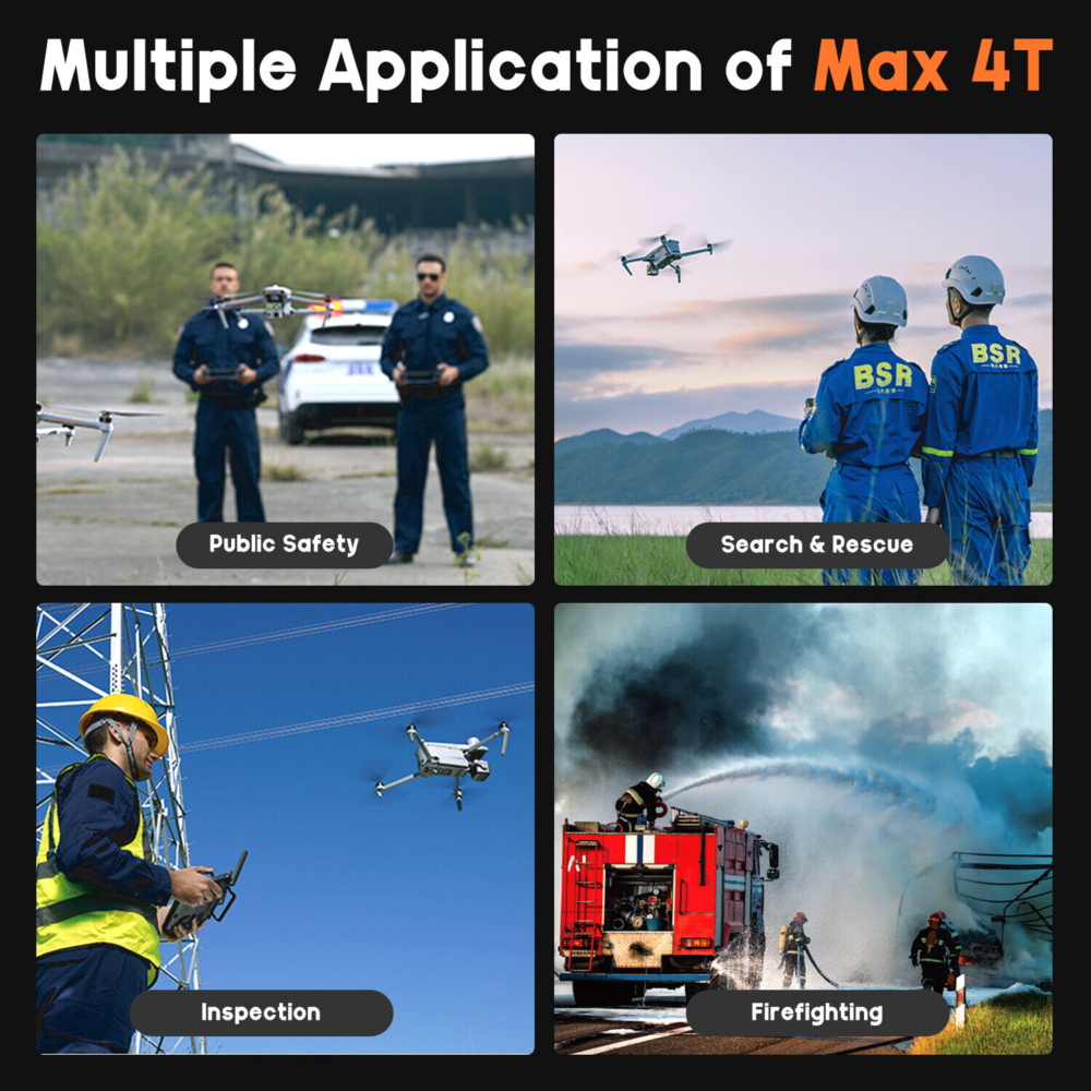 2024 Autel Evo Max 4T + 4T RTK Module Mapping 8K Drone with Smart Controller V3 - Image 10