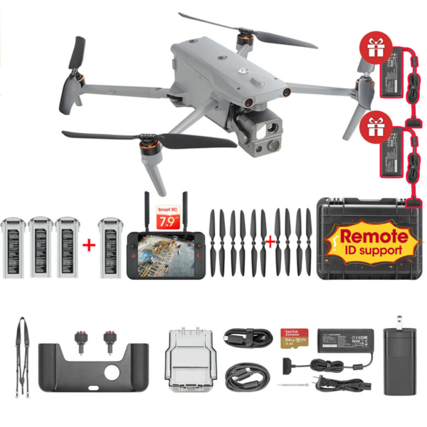 Autel Robotics Evo Max 4T 8K Drone with Smart Controller V3 ✅Three Chargers