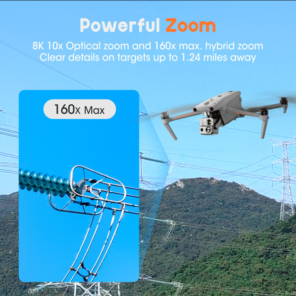 2024 Autel Evo Max 4T + 4T RTK Module Mapping 8K Drone with Smart Controller V3 - Image 8