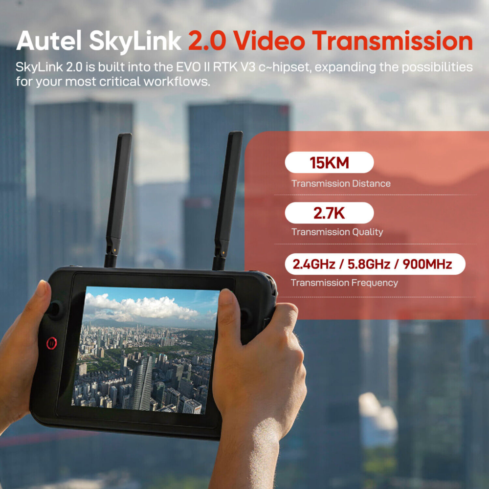 Autel EVO 2 Pro V3 RTK Rugged Bundle 6K HDR Video Drone 1" CMOS No Geofencing - Image 10