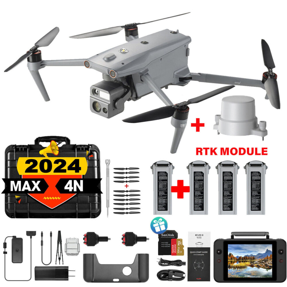 2024 Autel EVO Max 4N Thermal Fly More Bundle Laser Rangefinder+Rt