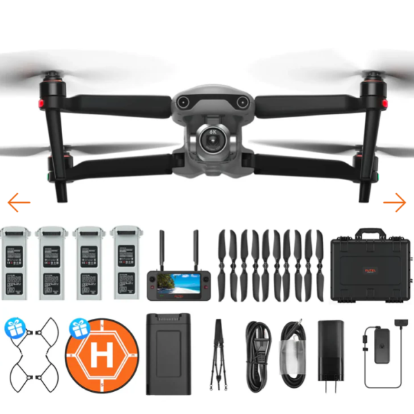 [Grey] Autel Robotics EVO II Pro V3 Camera Drone - Advanced Bundle